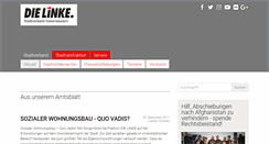 Desktop Screenshot of die-linke-kaiserslautern.de